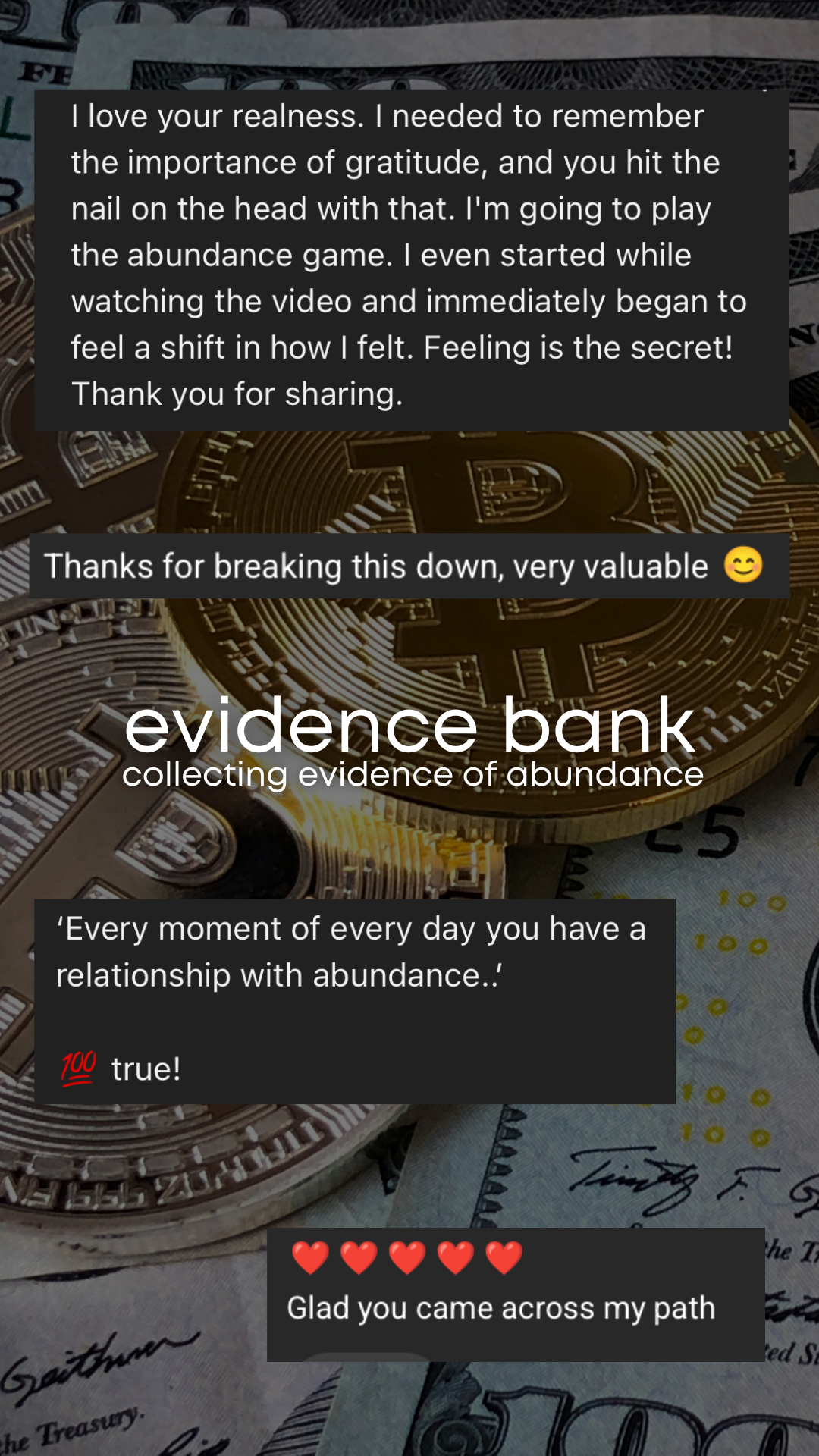 EVIDENCE BANK