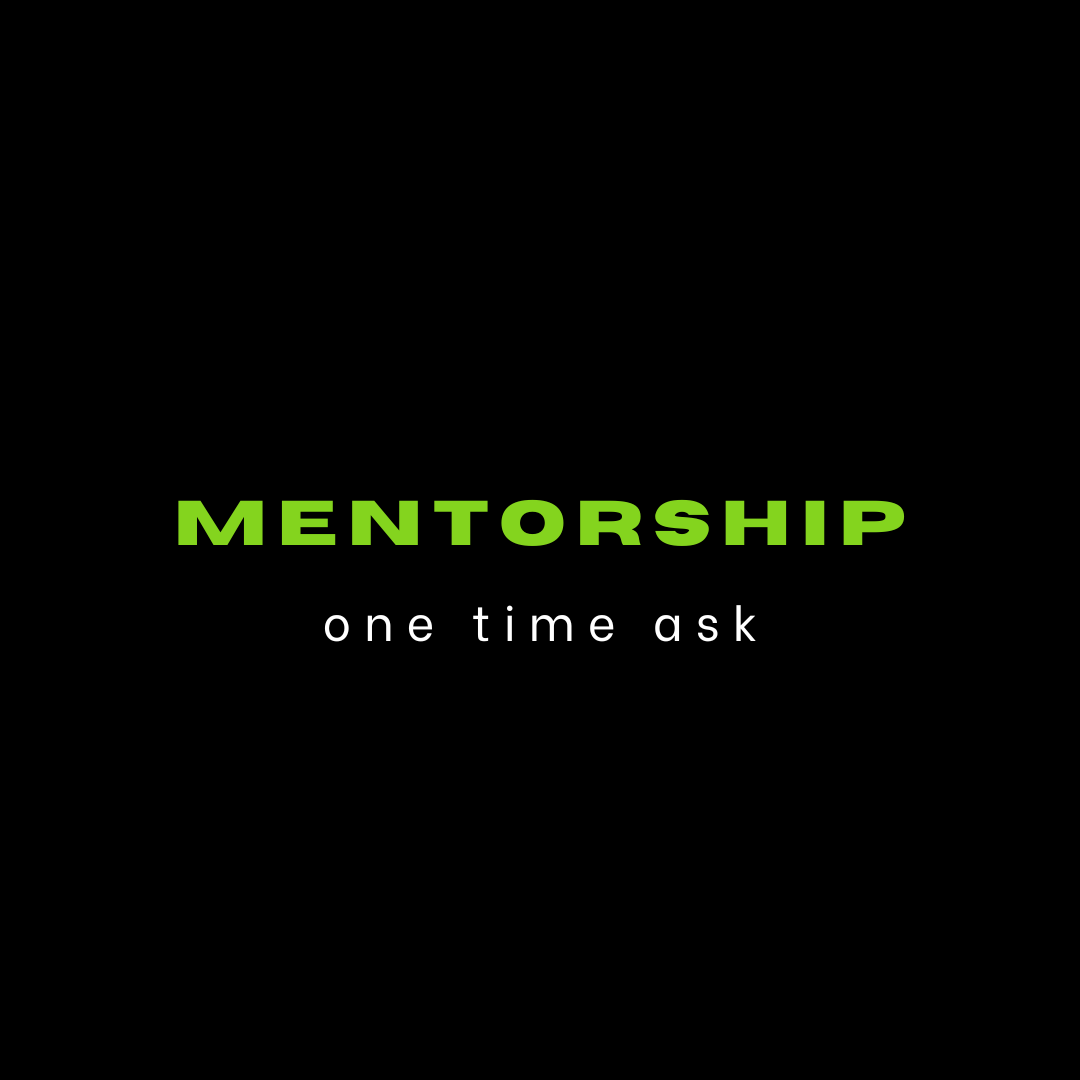 ONE TIME ASK; email response